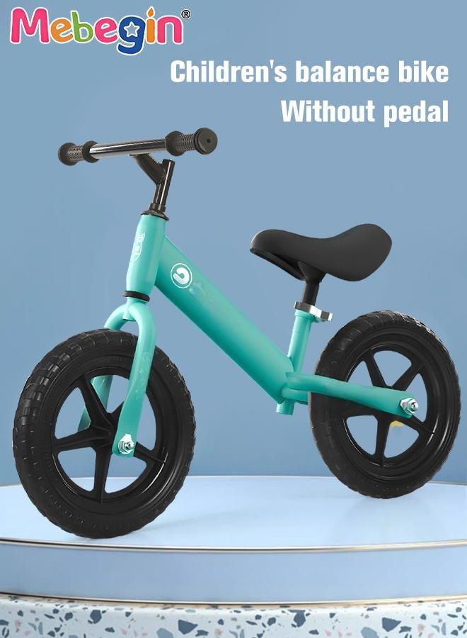 ميبيجين دراجة توازن للأطفال مقاس 10 بوصات، دراجة دفع خفيفة الوزن بمقود قابل للتعديل ومقعد ناعم، دراجة متينة بدون دواسة، دراجة دفع تفاعلية للتعليم المبكر، دراجة تدريب للأطفال الصغار، دراجة أولى مثالية للراكبين الصغار - Image 3